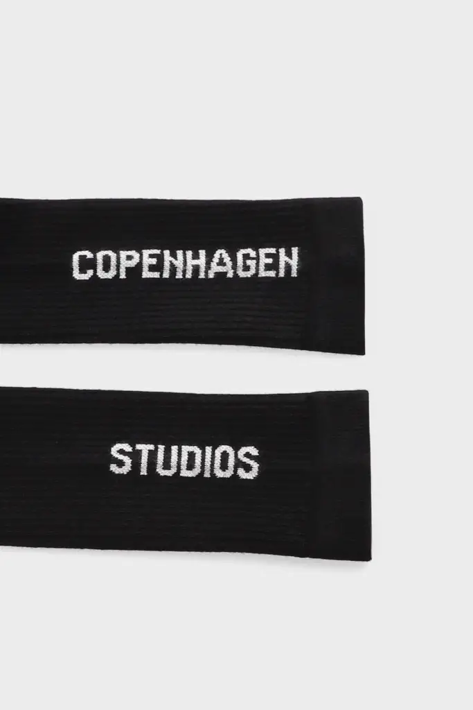 Studio Copenhagen CPH SOCKS 4 cotton blend black Schlussverkauf