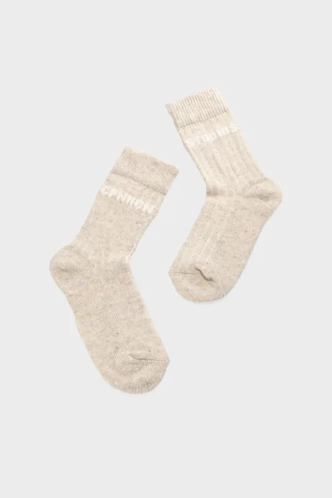 Studio Copenhagen CPH WOOL SOCKS 1 wool mix light beige Fabrikverkauf