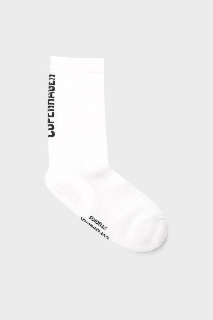 Studio Copenhagen CPH SOCKS 4 cotton blend white Limitierter Zeitrabatt