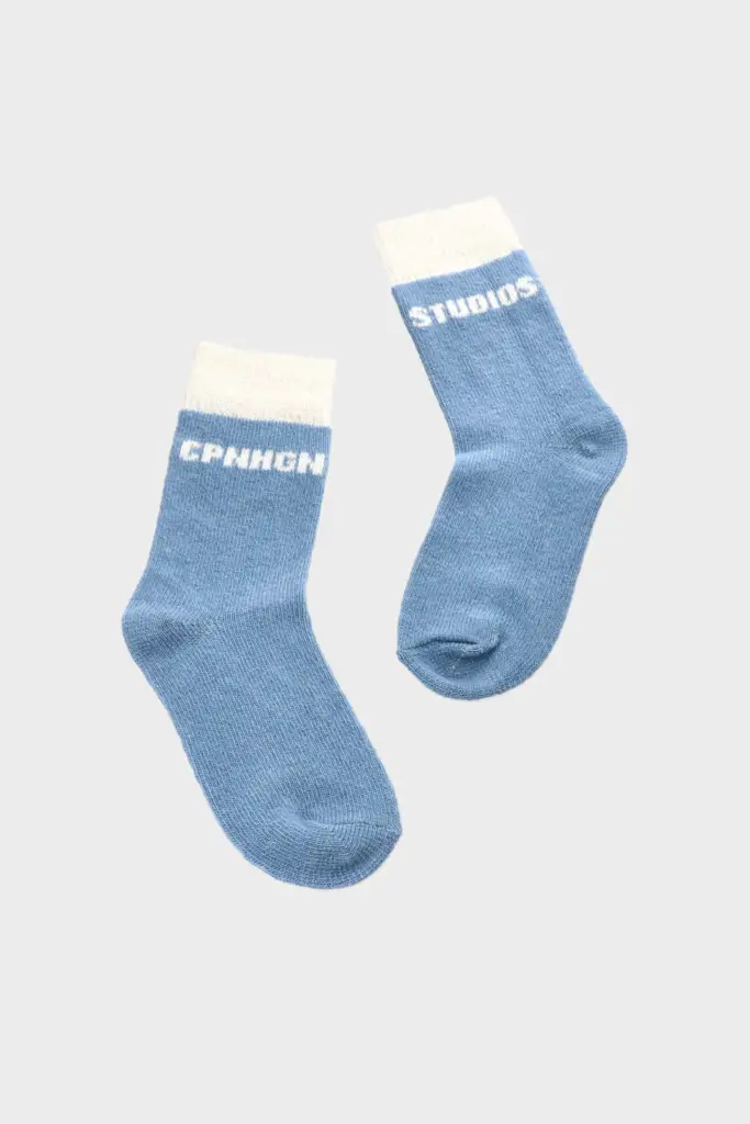 Studio Copenhagen CPH WOOL SOCKS 2 wool mix light blue Fabrik Onlineshop