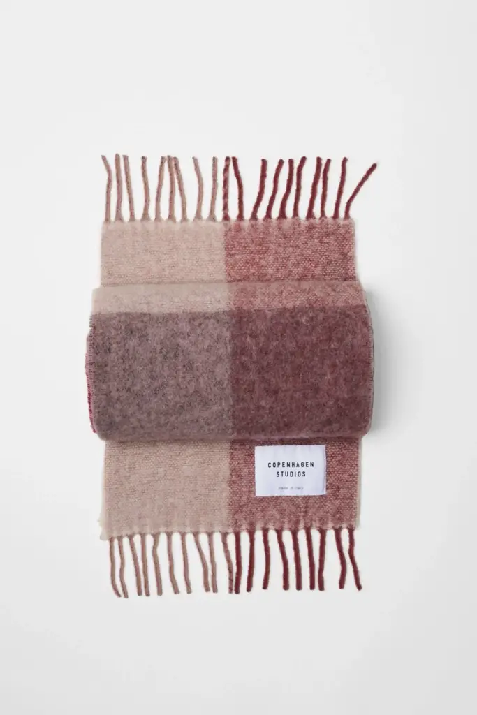 Studio Copenhagen CPH SHAWL 4 wool mix pink Sonderangebot