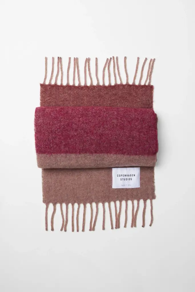 Studio Copenhagen CPH SHAWL 11 wool mix pink Versandkostenfrei