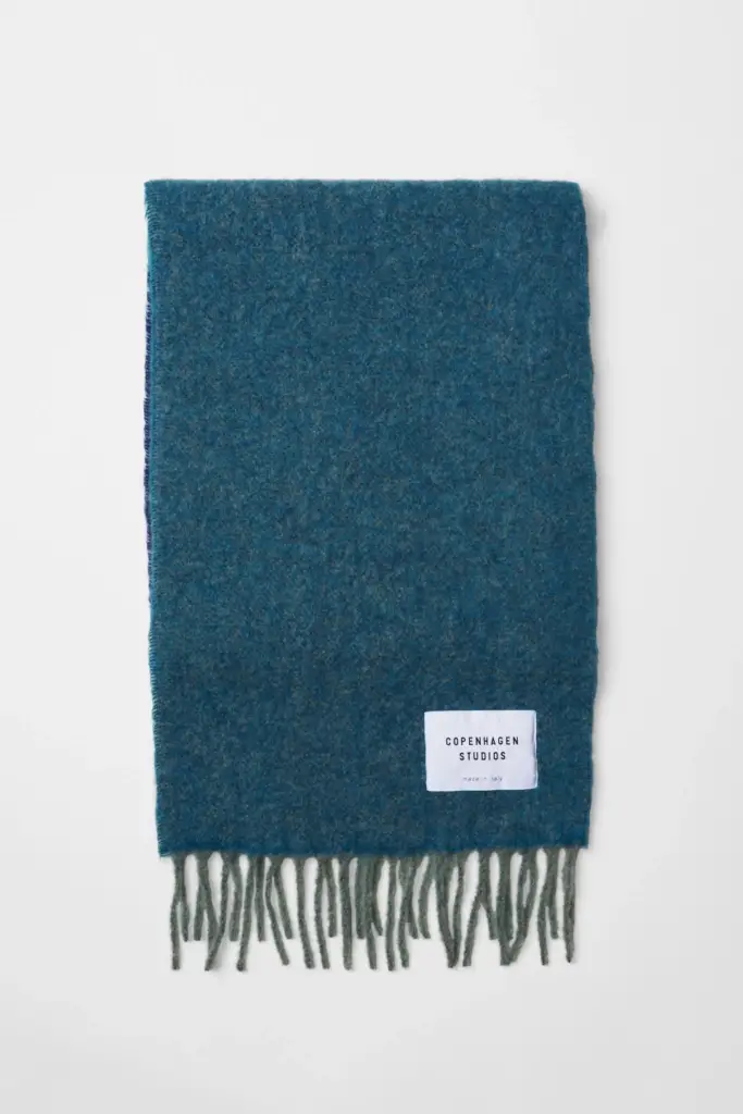 Studio Copenhagen CPH SHAWL 11 wool mix turquoise Black Friday