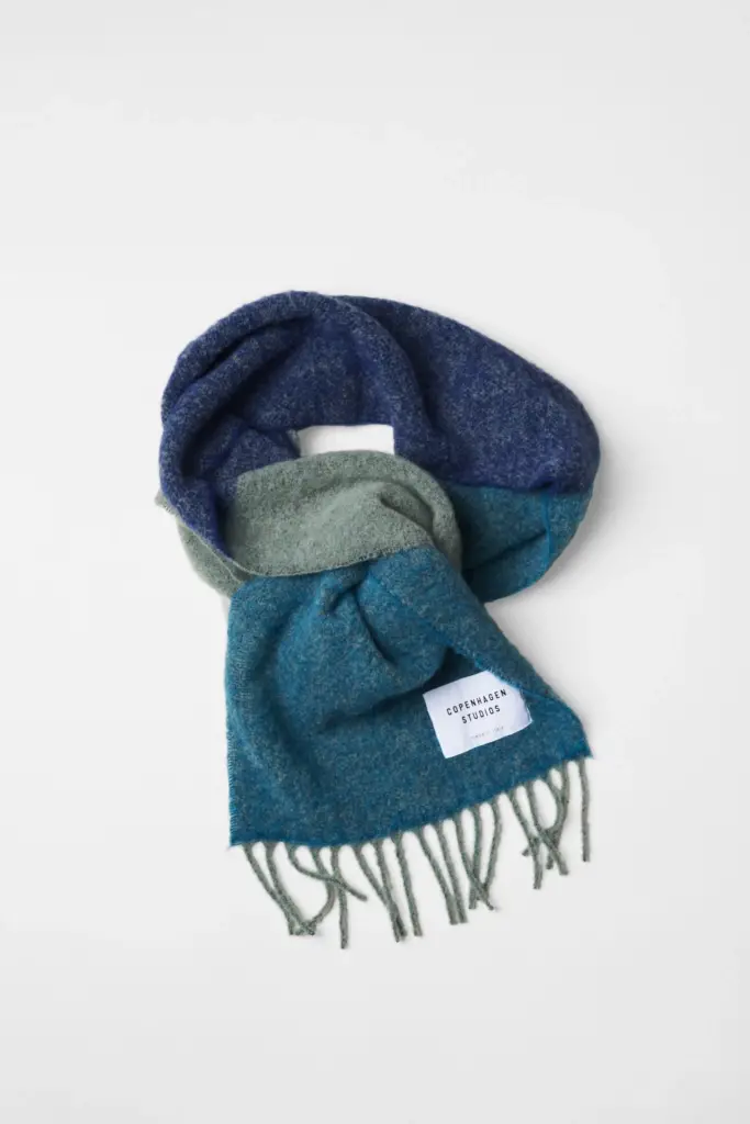 Studio Copenhagen CPH SHAWL 11 wool mix turquoise Black Friday