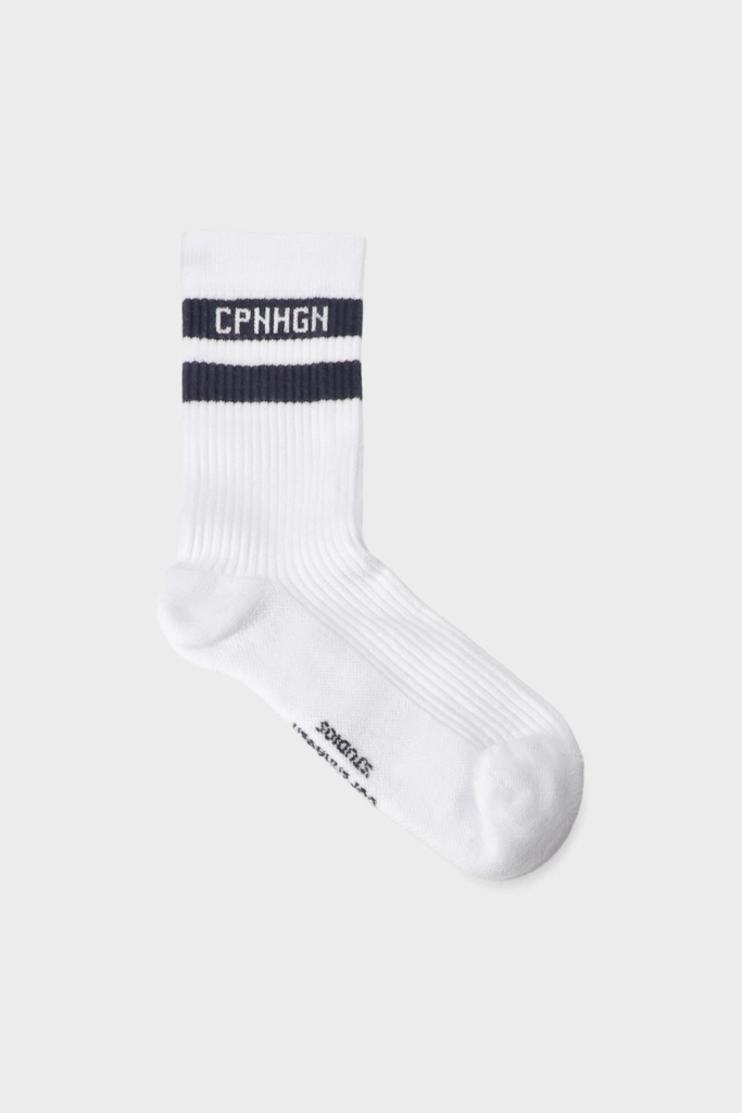 Studio Copenhagen CPH SOCKS 3 cotton blend white/navy Osterangebot