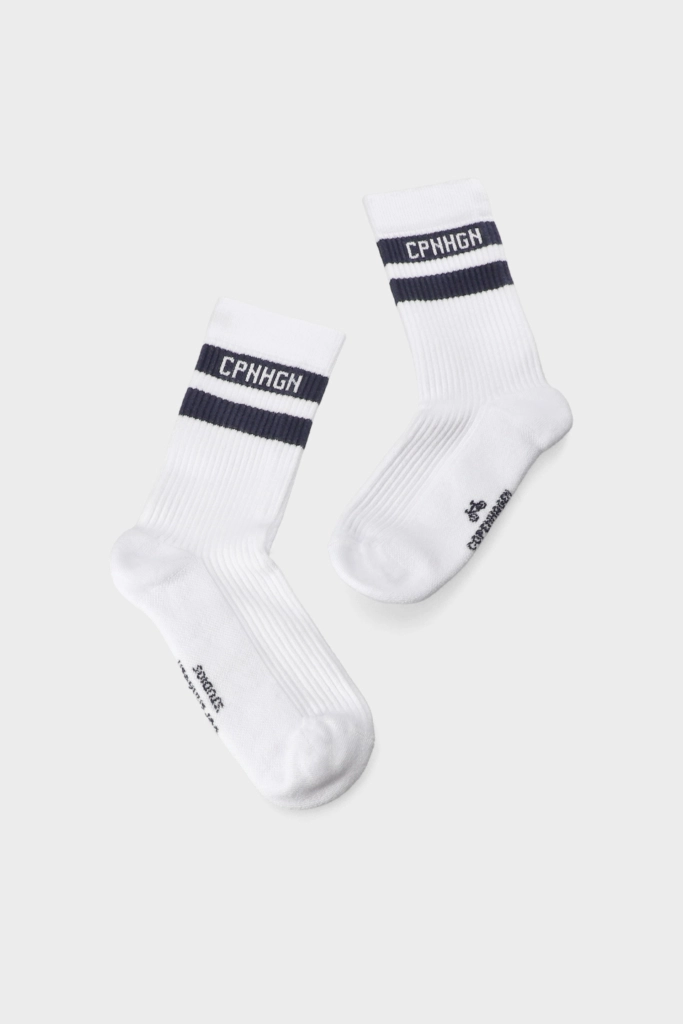 Studio Copenhagen CPH SOCKS 3 cotton blend white/navy Osterangebot
