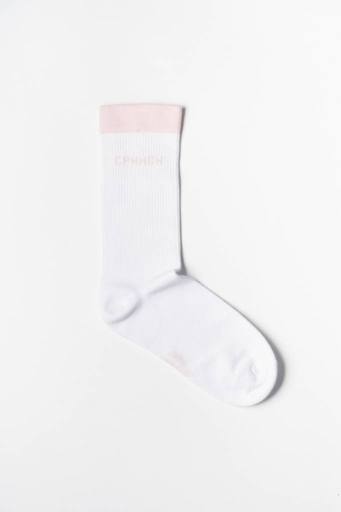 Studio Copenhagen CPH SOCKS 2 cotton blend white/light rose Neueste Mode