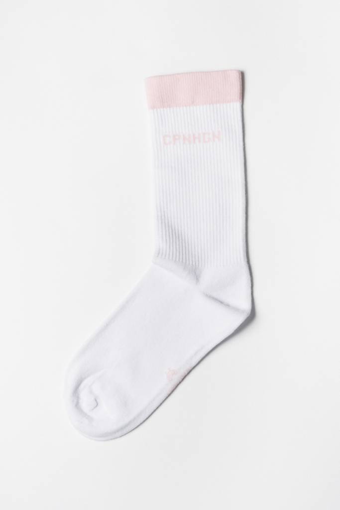 Studio Copenhagen CPH SOCKS 2 cotton blend white/light rose Neueste Mode