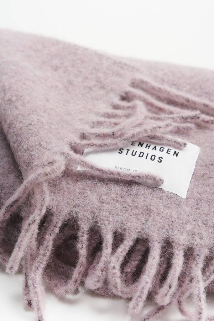 Studio Copenhagen CPH SHAWL 5 wool mix powder Zeitlich begrenztes Angebot