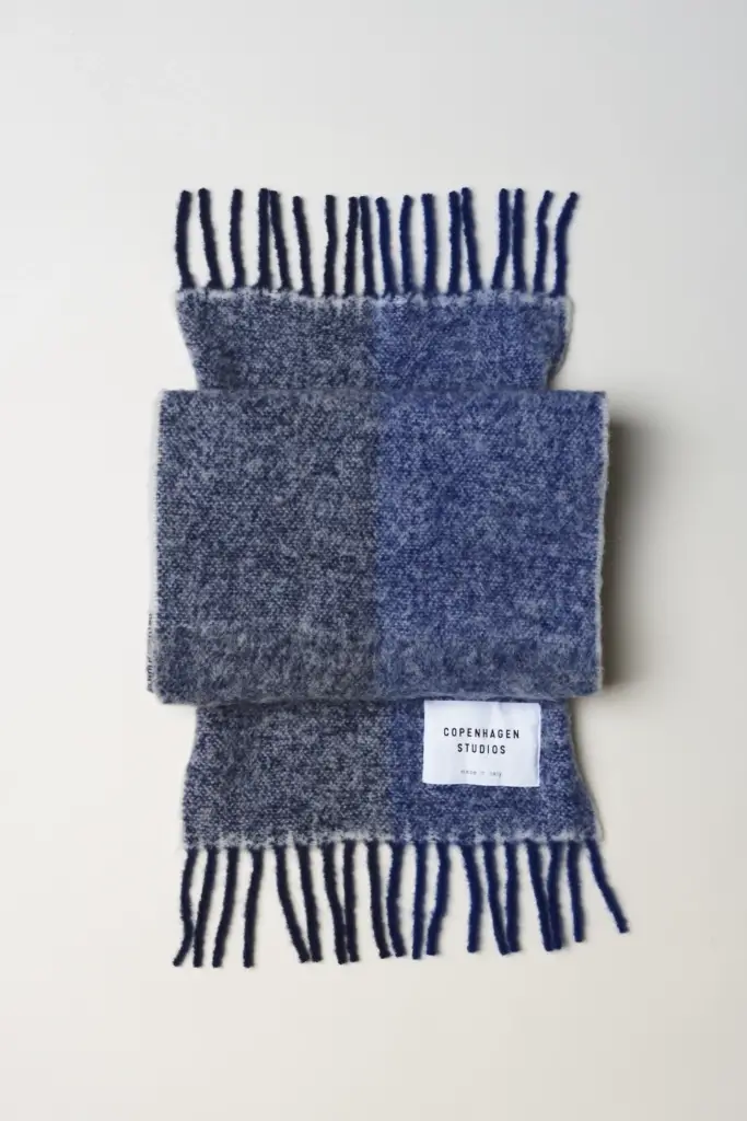 Studio Copenhagen CPH SHAWL 4 wool mix royal blue Exklusive Angebote