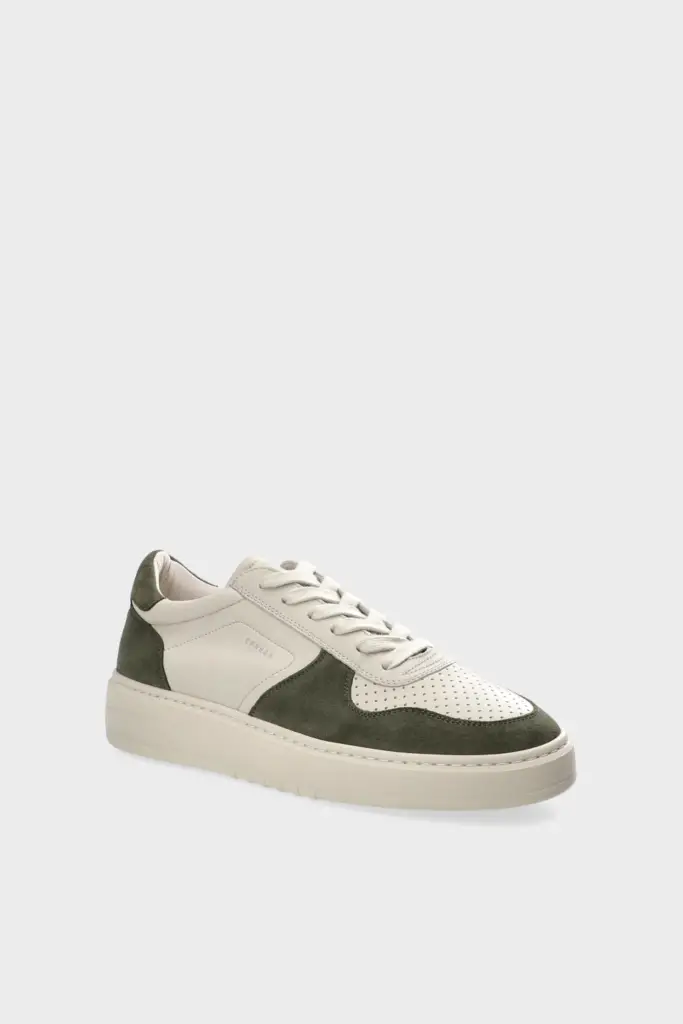 Studio Copenhagen CPH77M leather mix off white/olive Nur noch ein Tag übrig