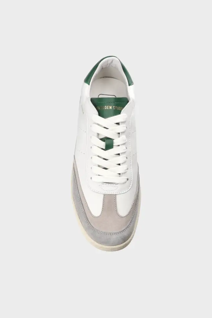 Studio Copenhagen CPH257M leather mix white/green Kostenloser Versand international