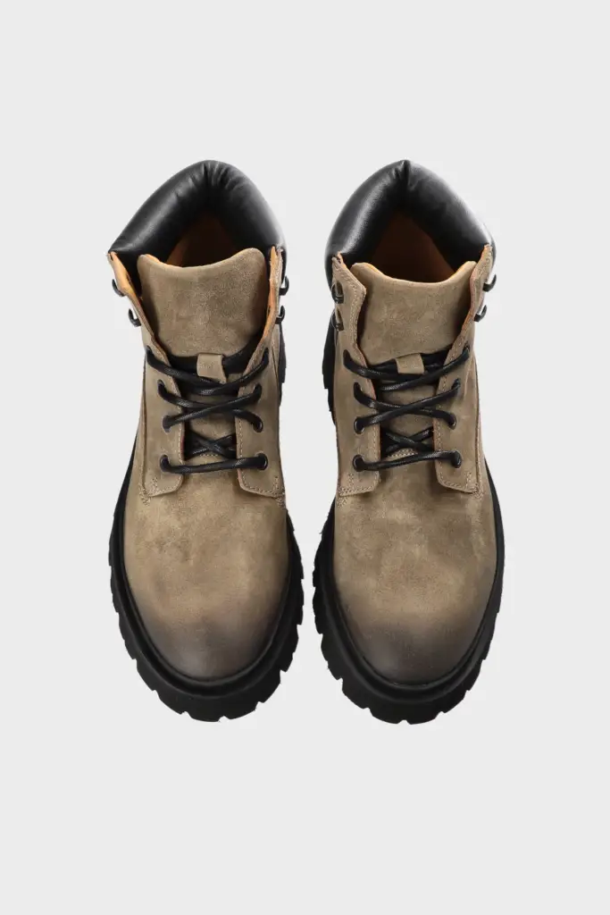 Studio Copenhagen CPH171M waxed suede black/olive Günstig kaufen