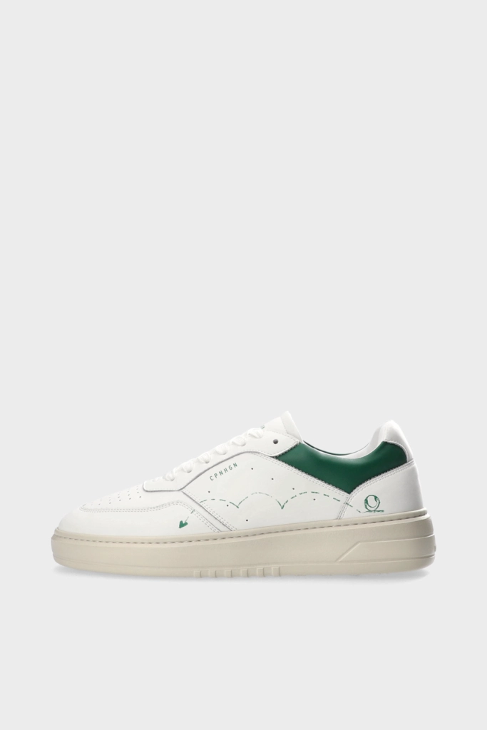 Studio Copenhagen CPH LONDON M leather white/green Cyber Monday