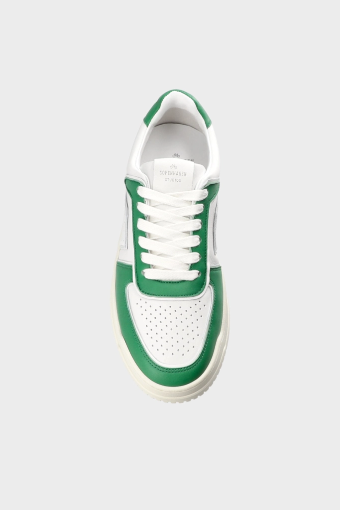 Studio Copenhagen CPH164M leather mix light cream/green Heißer Verkauf