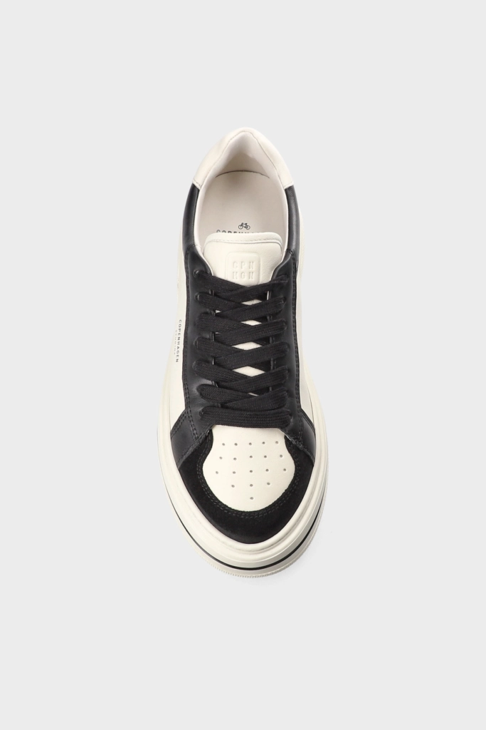 Studio Copenhagen CPH181 leather mix black/cream beige 50% Rabatt mit kostenlosem Versand