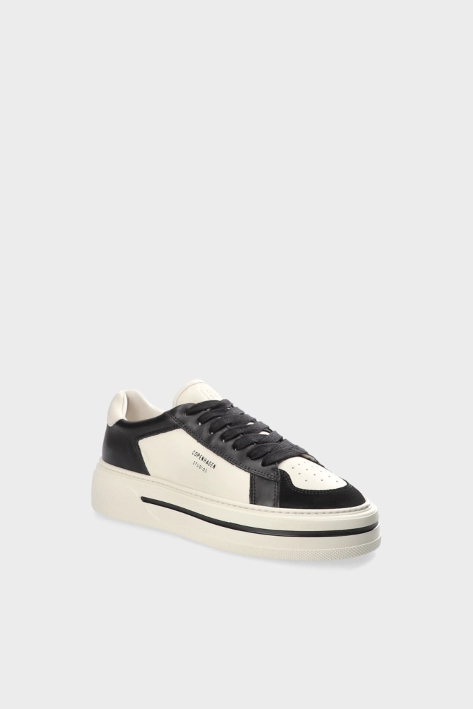 Studio Copenhagen CPH181 leather mix black/cream beige 50% Rabatt mit kostenlosem Versand