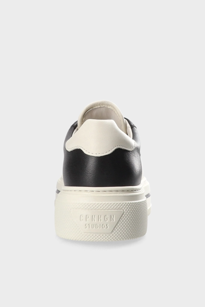 Studio Copenhagen CPH181 leather mix black/cream beige 50% Rabatt mit kostenlosem Versand
