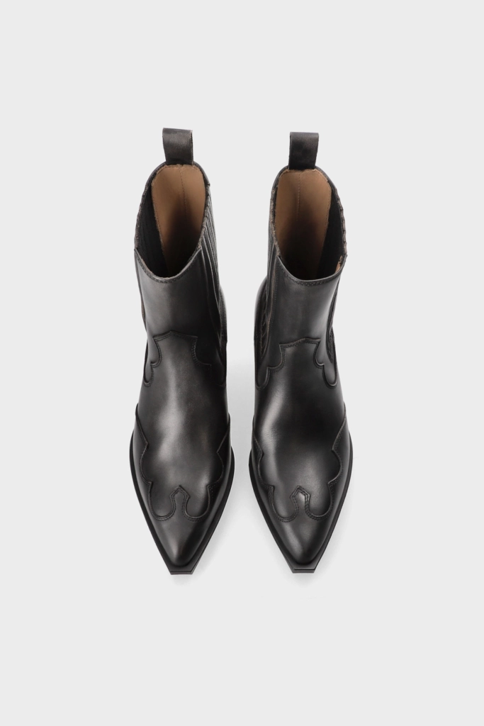 Studio Copenhagen CPH284 x Toni Garrn used leather black Kostenloser Versand