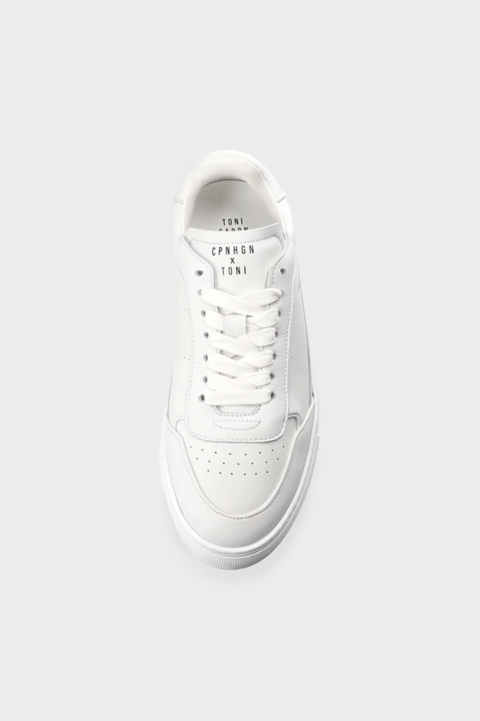 Studio Copenhagen CPH253 x Toni Garrn leather white Heißer Verkauf