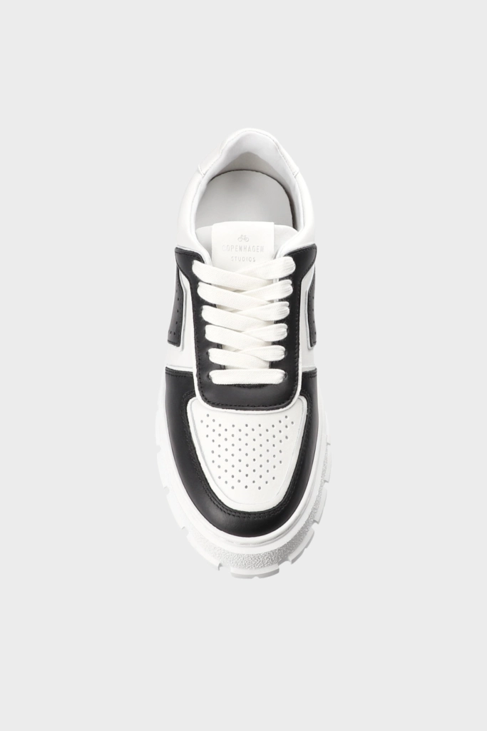 Studio Copenhagen CPH332 leather mix black/white Große Rabatte