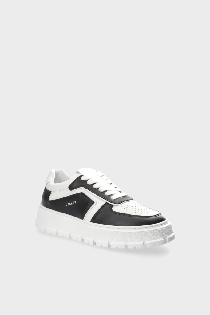 Studio Copenhagen CPH332 leather mix black/white Große Rabatte