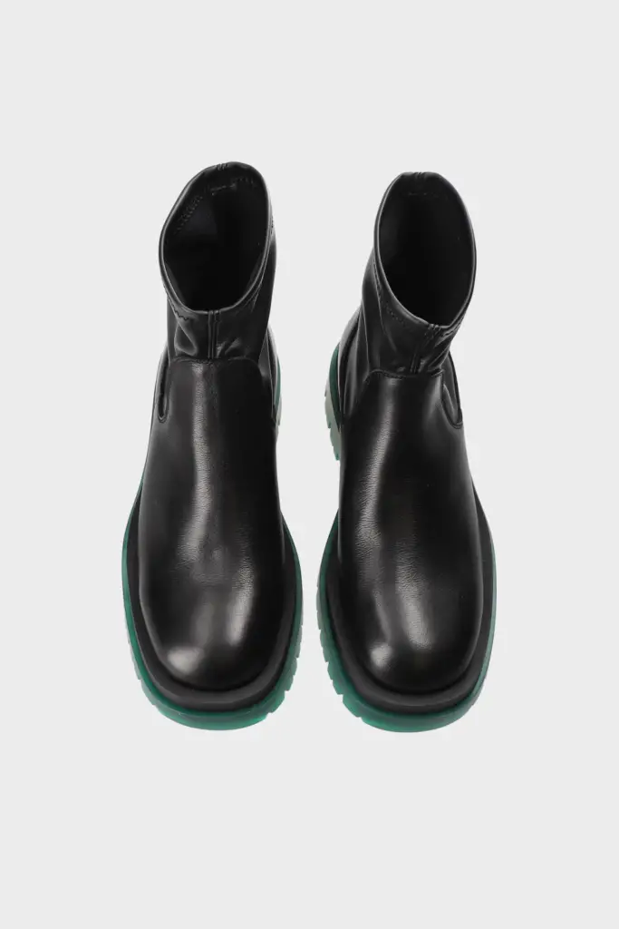 Studio Copenhagen CPH1007 leather/vegan stretch black/green Räumungsverkauf