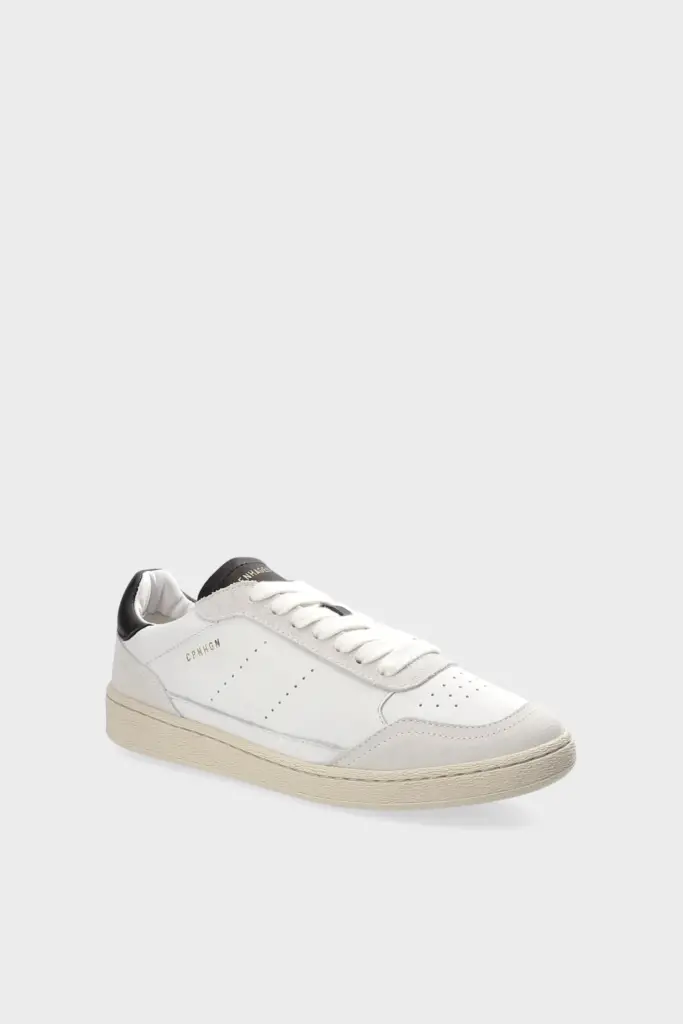 Studio Copenhagen CPH255 leather mix white/black Letzte 3 Tage