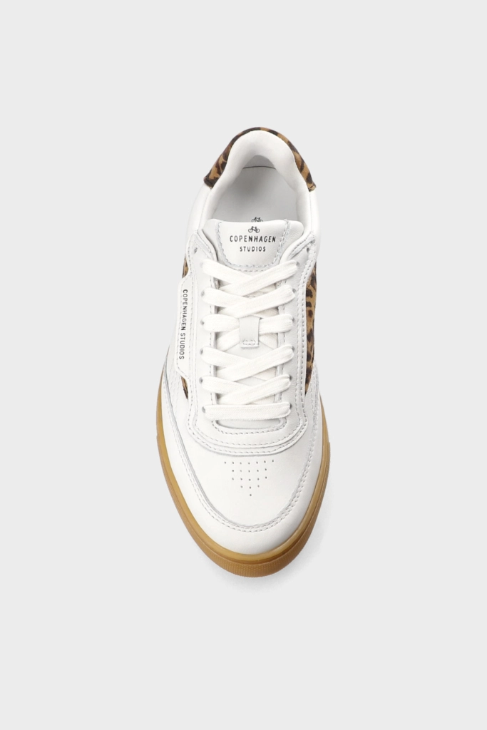 Studio Copenhagen CPH90 leather mix white/leo Letzter Tag