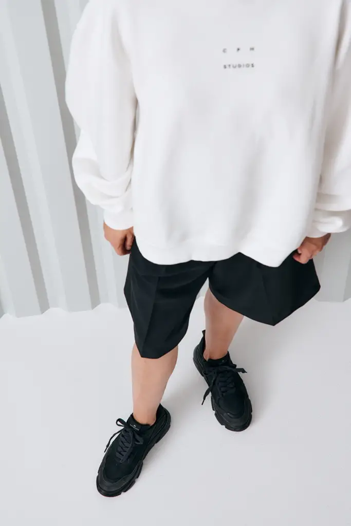 Studio Copenhagen CPH40 leather mix black Super Rabatt