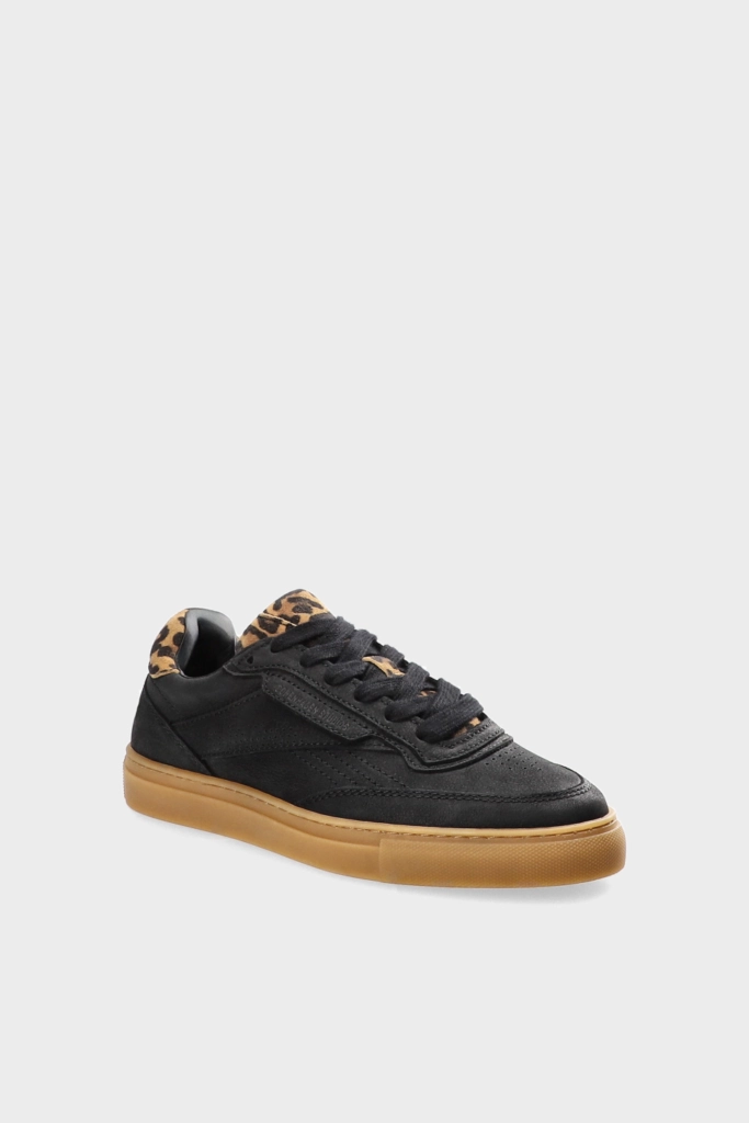 Studio Copenhagen CPH90 leather mix black/leo Begrenzt auf 3 Tage