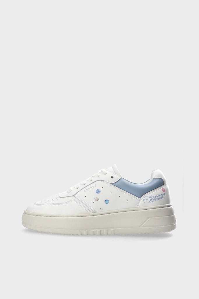 Studio Copenhagen CPH MELBOURNE leather white/light blue Zeitlich begrenztes Angebot