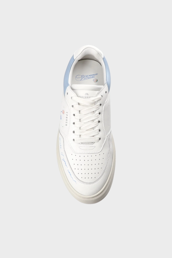 Studio Copenhagen CPH MELBOURNE leather white/light blue Zeitlich begrenztes Angebot