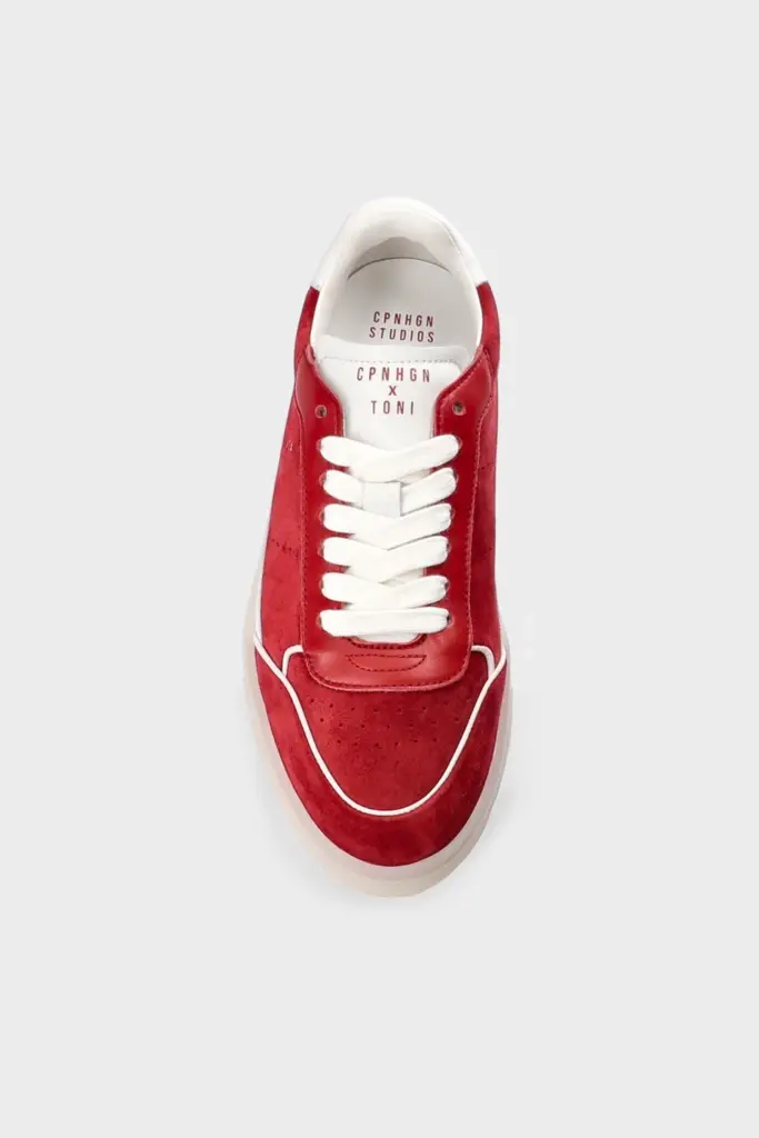 Studio Copenhagen CPH253 x Toni Garrn leather mix red/white Zeitbegrenzte Promotion