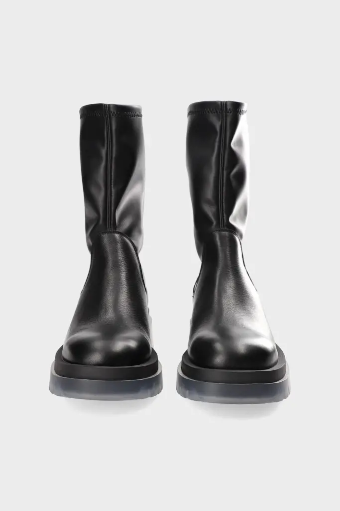 Studio Copenhagen CPH1006 leather/vegan stretch black/clear Nur für heute