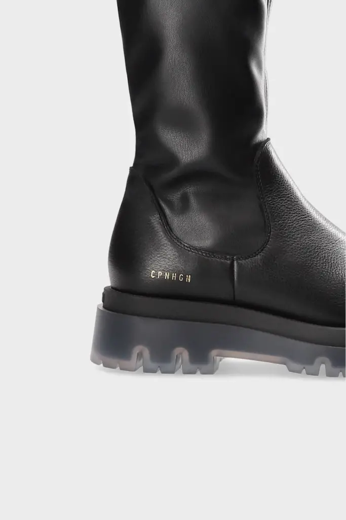 Studio Copenhagen CPH1006 leather/vegan stretch black/clear Nur für heute