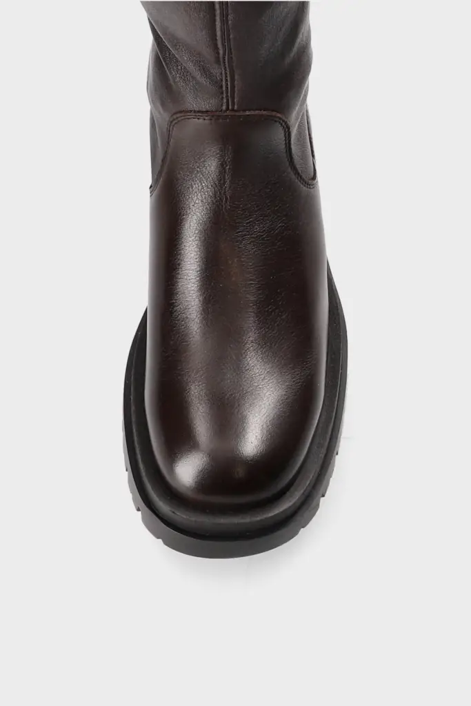 Studio Copenhagen CPH1005 leather/vegan stretch dark brown Sonderangebot der Fabrik