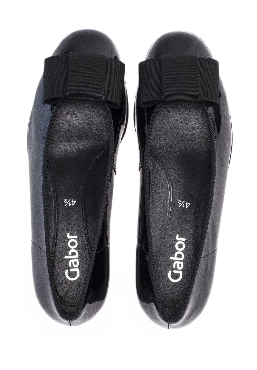 Gabor® Ballerinas Lackleder Blockabsatz für Damen Verkauf