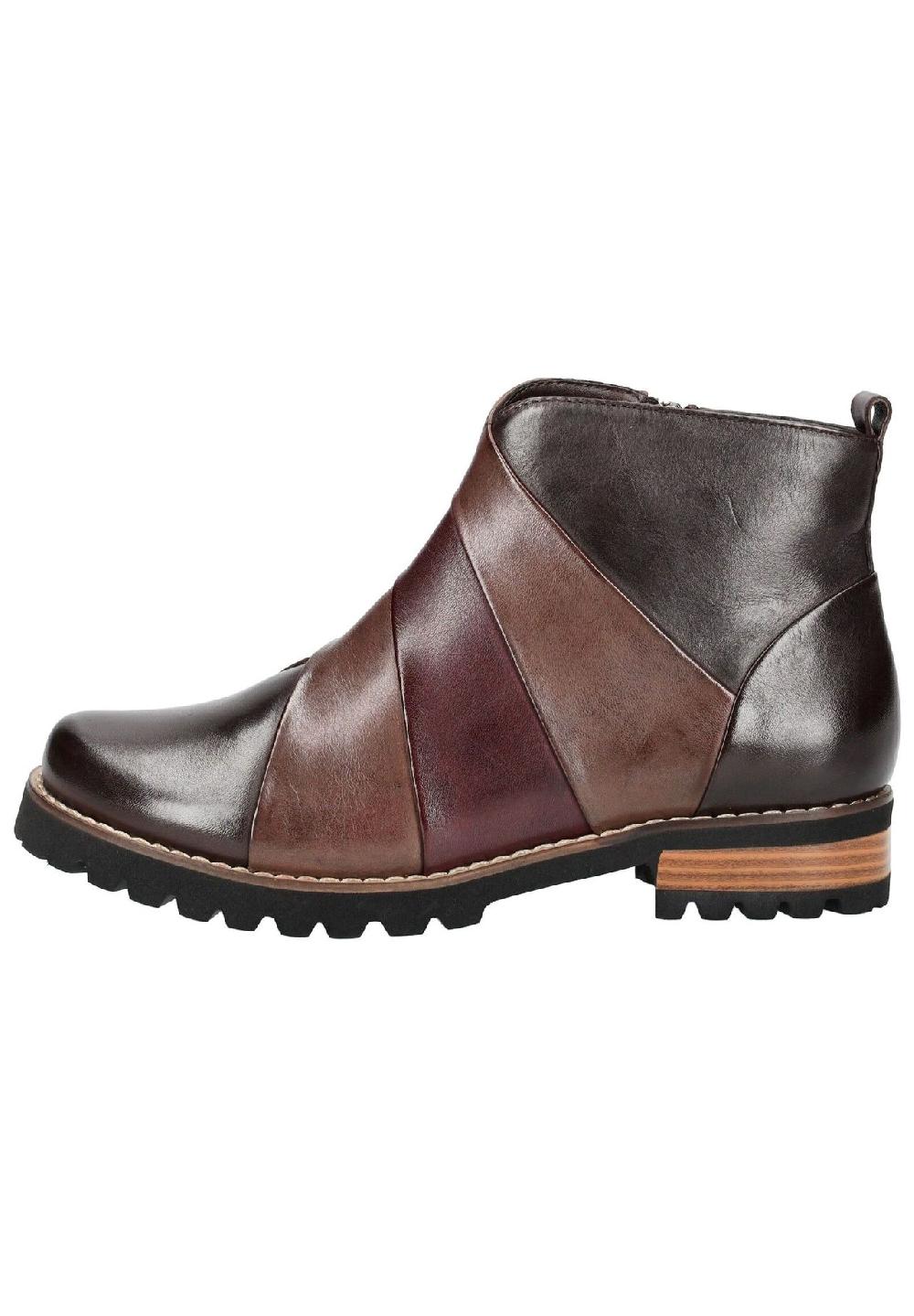 REGARDE LE CIEL Leder Stiefelette Vierteljährliche Förderung
