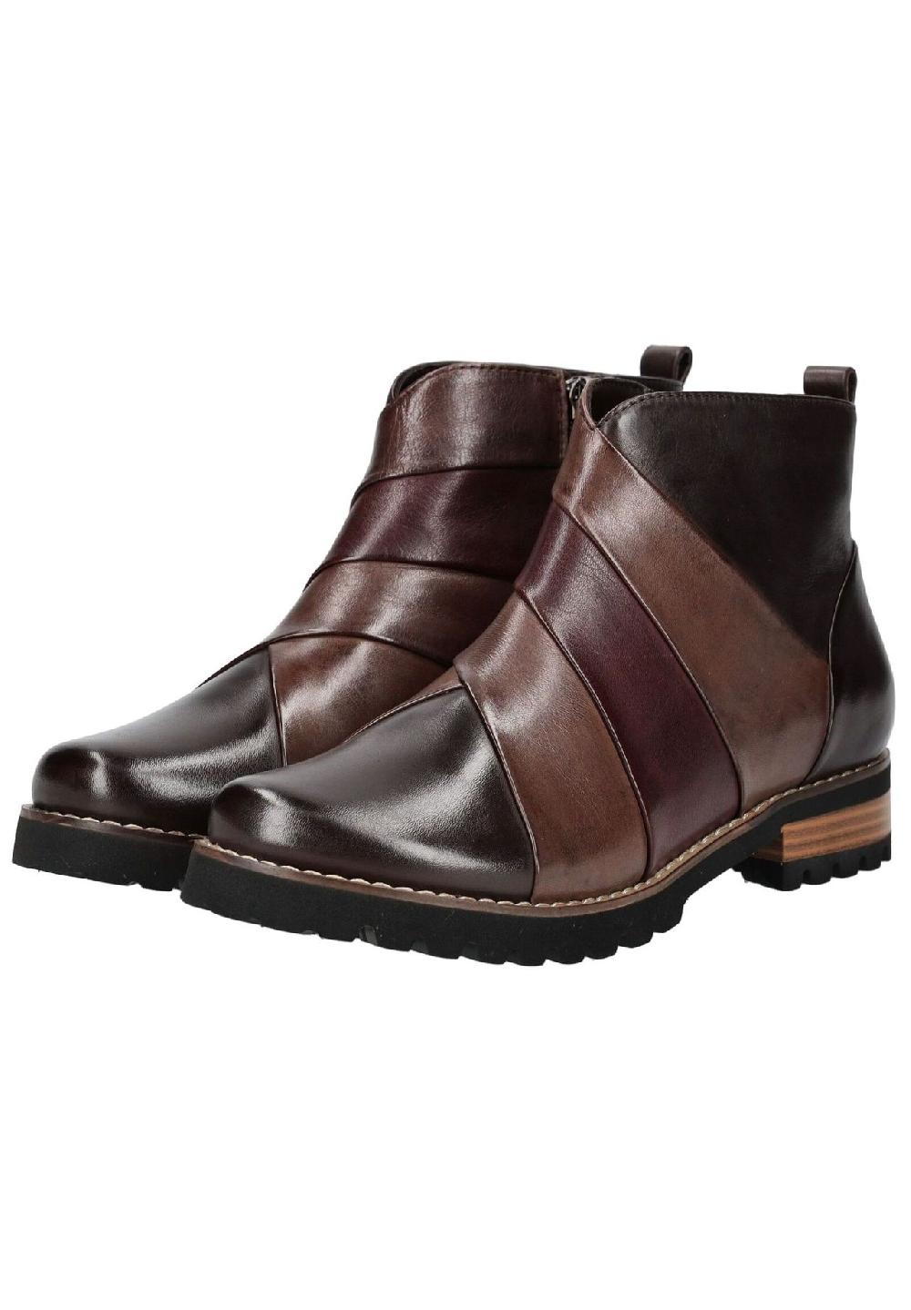 REGARDE LE CIEL Leder Stiefelette Vierteljährliche Förderung