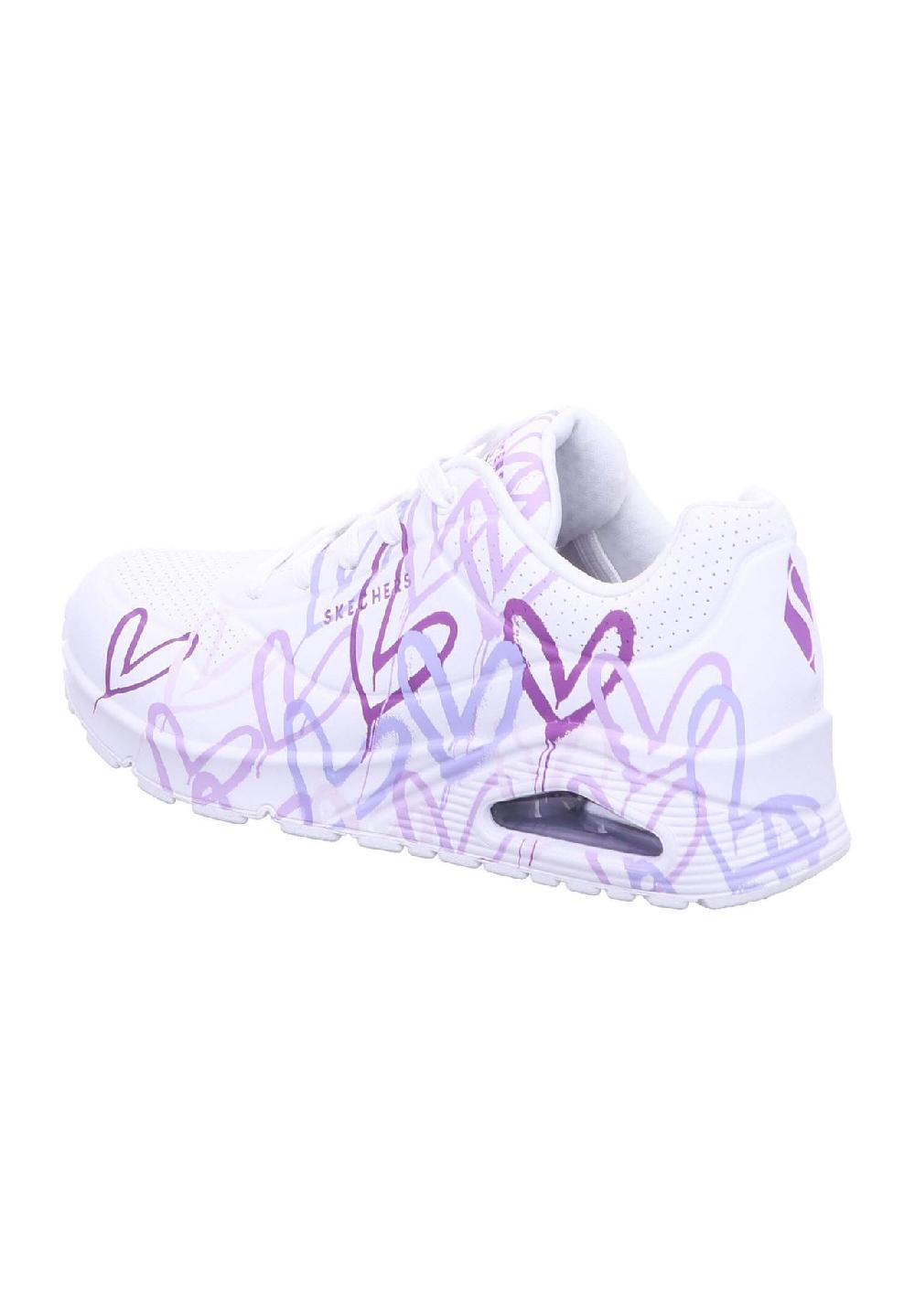 SKECHERS® Uno Sneaker "Spread The Love" Kunstleder für Damen Bis zu 55% Rabatt