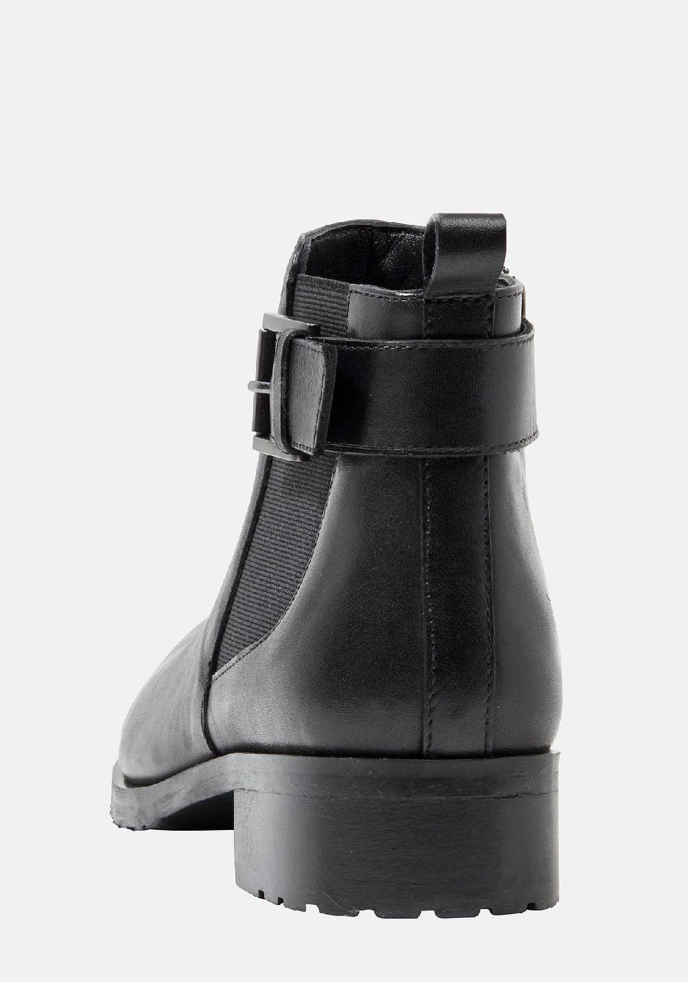 sheego Stiefelette mit Band und Schnalle am Schaft Fabrikpreis