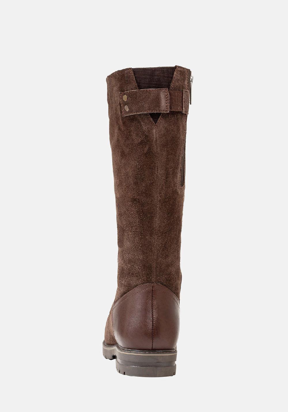 sheego Weitschaftstiefel mit elastischer Zierschnalle Günstig kaufen