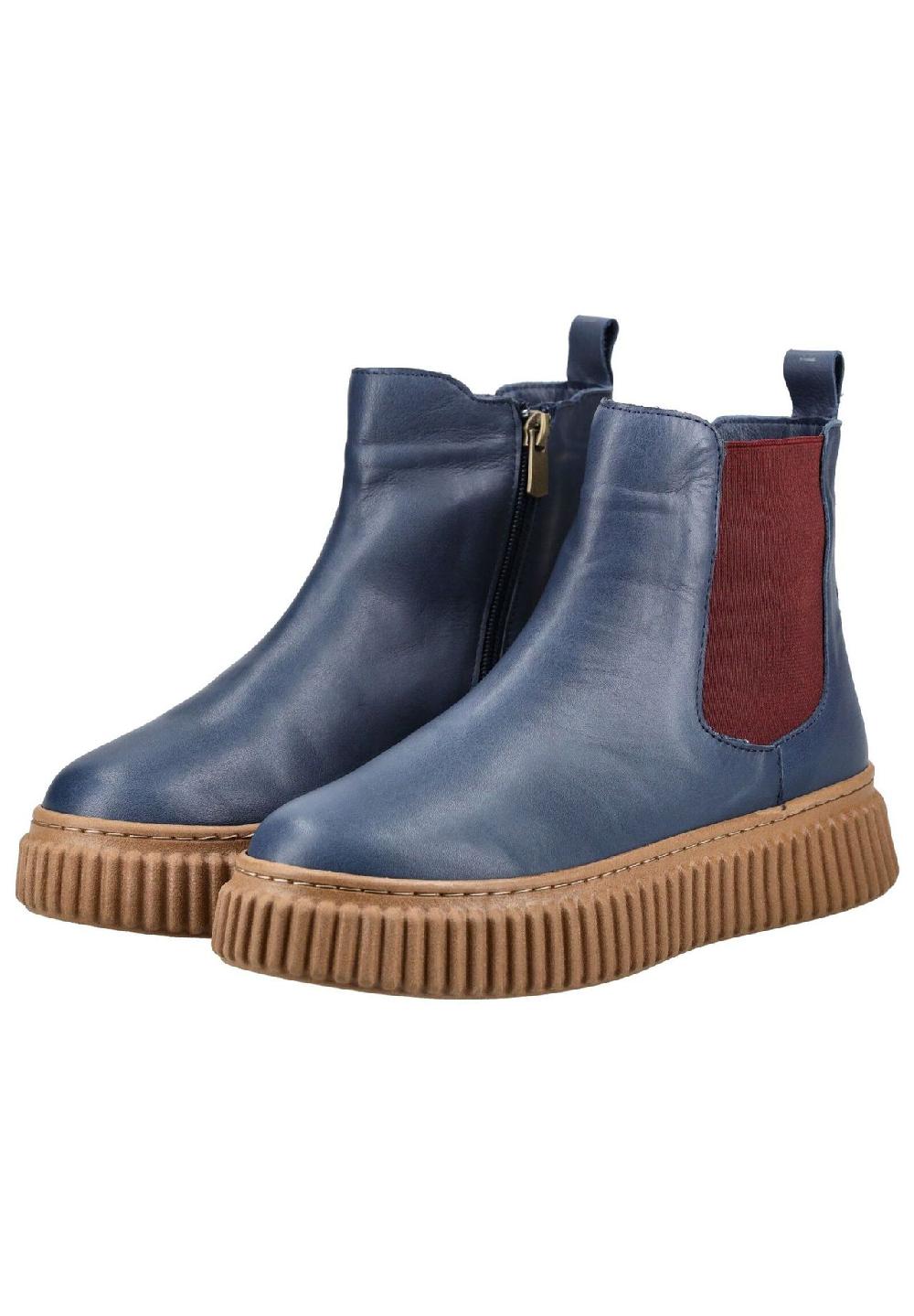 Andrea Conti® Leder Stiefelette Heißer Verkauf