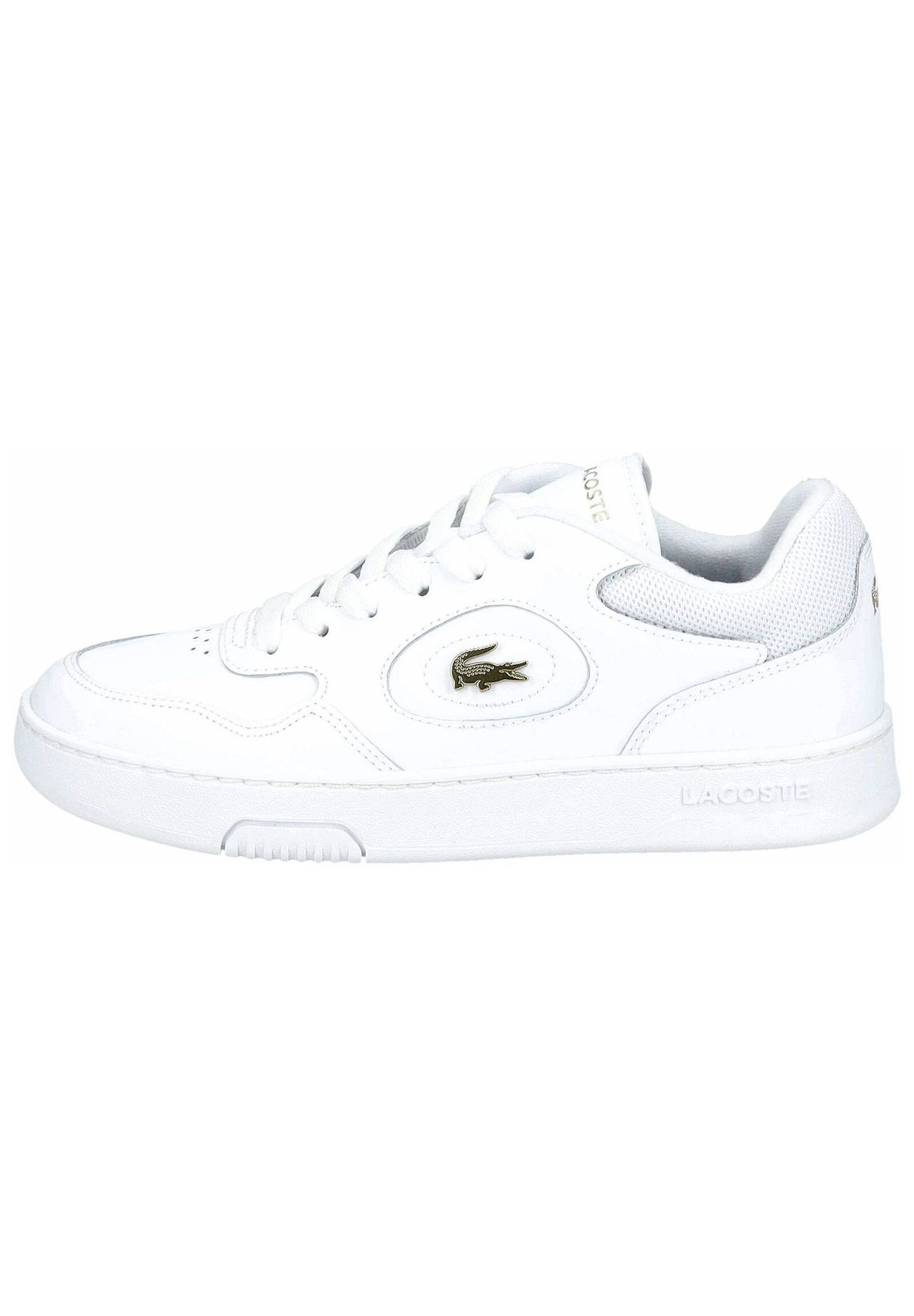 LACOSTE Leder/Textil Sneaker Tiefpreis