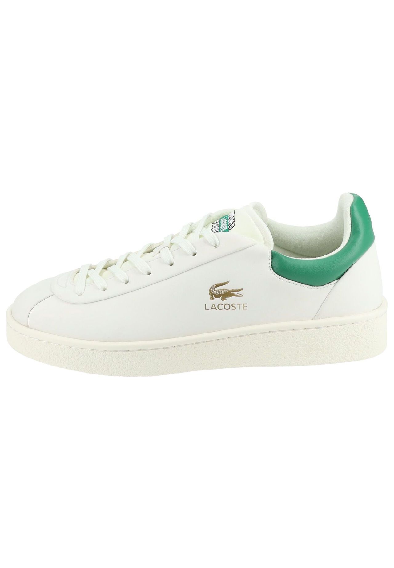 LACOSTE Nubukleder/Textil Sneaker Super Sparpreis