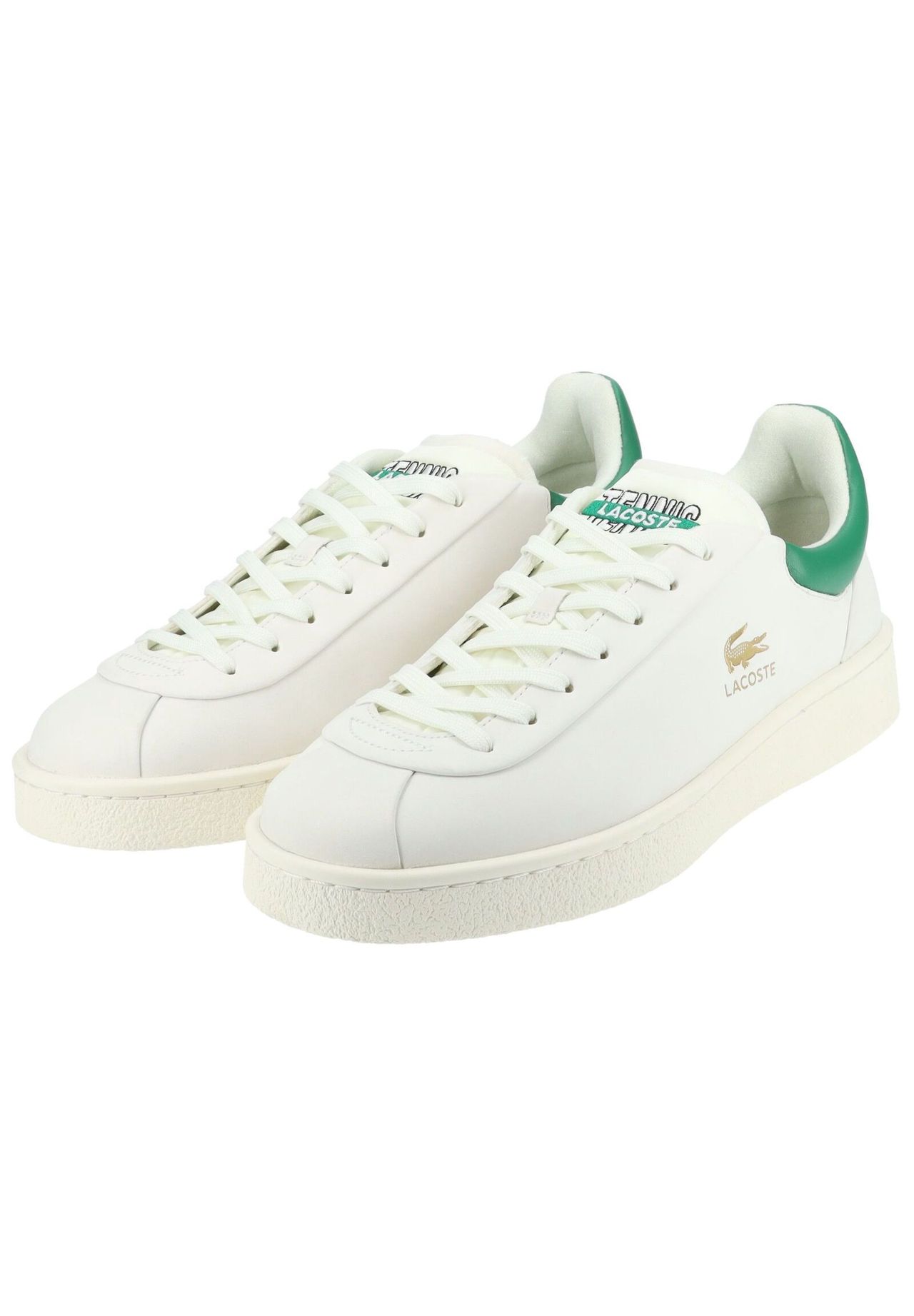 LACOSTE Nubukleder/Textil Sneaker Super Sparpreis