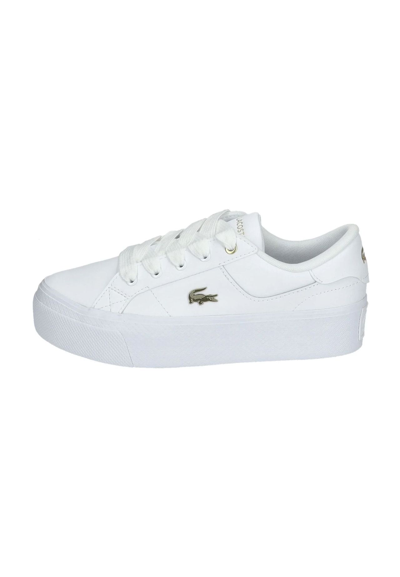 LACOSTE Sneaker Leder Emblem für Damen Letzte 3 Tage