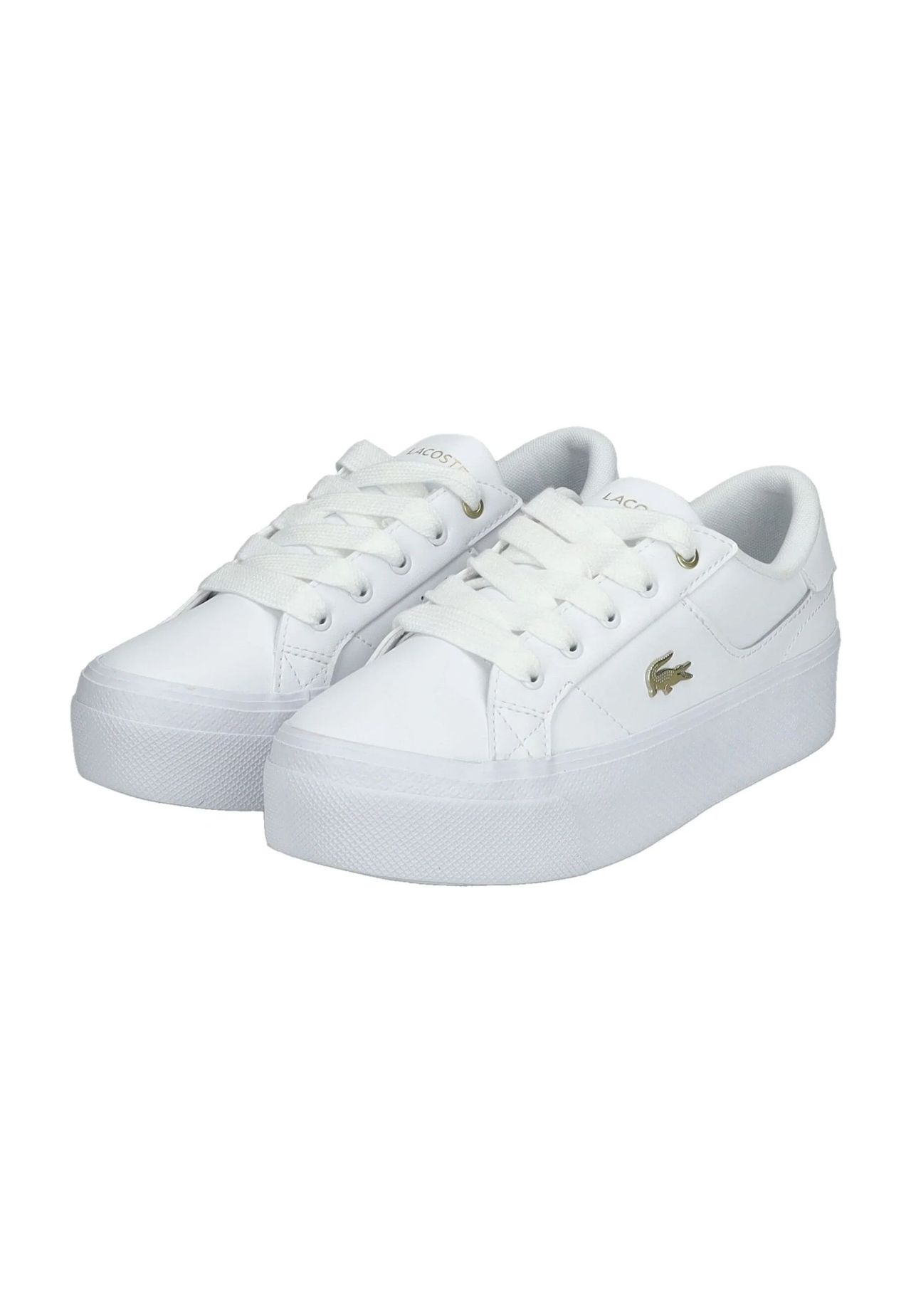 LACOSTE Sneaker Leder Emblem für Damen Letzte 3 Tage
