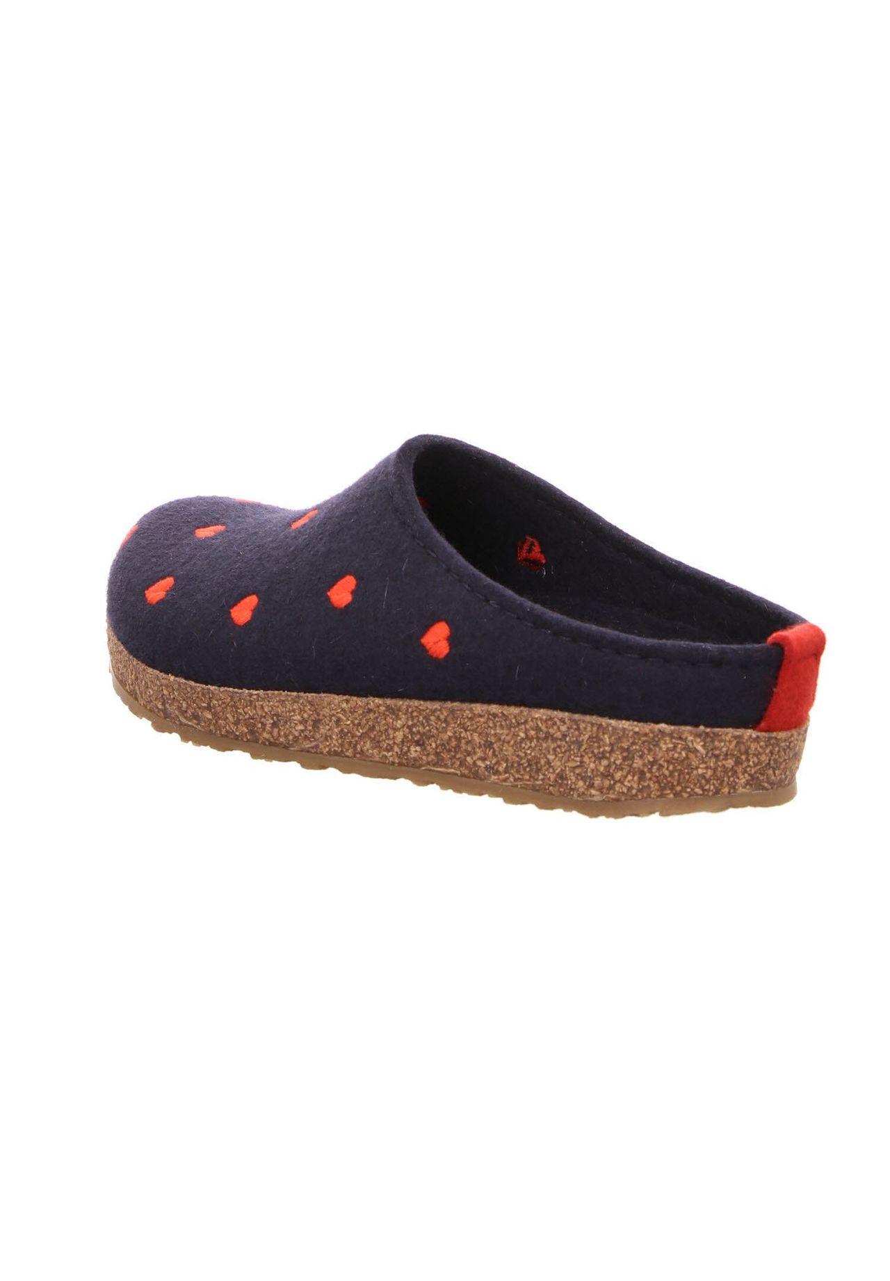 HAFLINGER Pantolette Grizzly Cuoricini Im Verkauf